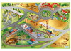 Matten - speelmat - droomwereld - 100 x 150 cm - bouwwerf - per stuk