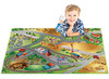Matten - speelmat - droomwereld - 100 x 150 cm - bouwwerf - per stuk