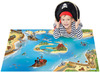 Matten - speelmat - droomwereld - 100 x 150 cm - piraten - per stuk