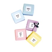 Papier - pastel - op rol set v 5