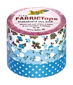 Tape - Stof - blauw - Set Van 3