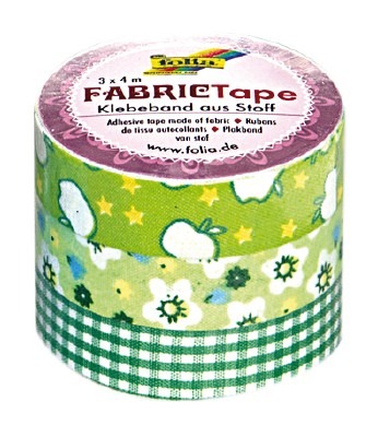 Tape - Stof - Groen - Set Van 3