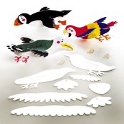Papier - Deco - Zweefvogels 10Ass