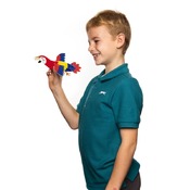 Knutselpakket - vliegende vogels - maak je eigen vogel - karton - maquettekarton - set van 10