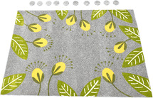 Tapijt - Bloemen - 4X3 M