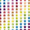 Stickers - holografische stickersterretjes 400st