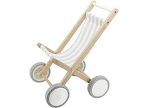 Poppen toebehoren - budget - poppenbuggy hout - per stuk