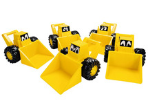 Auto - Buldozers Met Expressie 5St