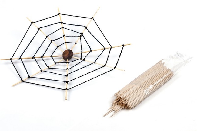 Knutselstokken - Brochettestokken - 25 Cm - Hout - Rond - Naturel - Set Van 200
