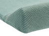 Aankleedkussenhoes - Jollein Basic Knit - 50 x 70 cm - forest green - per stuk