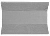 Aankleedkussenhoes - Jollein Basic Knit - 50 x 70 cm - stone grey - per stuk