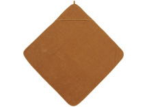 Badcapes - Jollein - 75 x 75 cm - badstof - caramel - per stuk