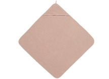 Badcapes - Jollein - 75 x 75 cm - badstof - pale pink - per stuk