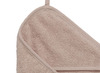 Badcapes - Jollein - 75 x 75 cm - badstof - pale pink - per stuk