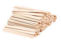 Knutselstokken - ijsstokjes - 10 x 110 mm  - naturel - set van 1000 assorti