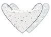 Textiel - kwijlslabber - Lassig - bandana - waterproof - garden explorer - set van 2