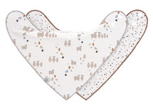 Textiel - kwijlslabber - Lassig - bandana - waterproof - sheep - set van 2