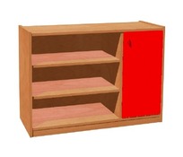 Kast - Basic - Modulo - Deur Rechts - beuk - deur appelgroen - per stuk