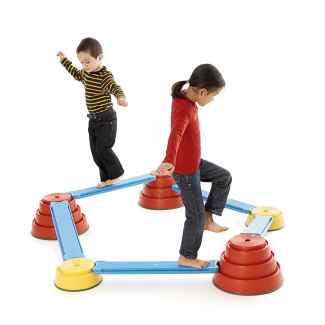 Balanceren - Evenwichtsparcours - Startset - Set Van 10 Assorti