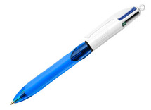 Pen - balpen - BIC 4 Colours - 2+1 gratis - set van 3