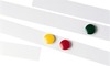 Metaalstrip - magnetisch - zelfklevend - wit - 3,5 x 100 cm - per stuk