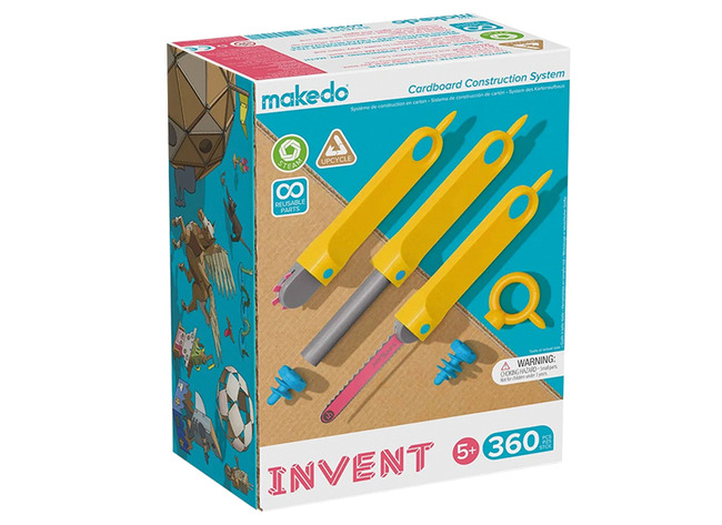 Bouwset - Makedo Invent - Voordeelpakket - Set Van 360 Assorti
