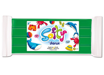 Boetseerklei - Darwi Softy - 500 g - groen - per stuk