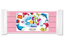 Boetseerklei - Darwi Softy - 500 g - roos - per stuk