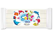 Boetseerklei - Darwi Softy - 500 g - wit - per stuk