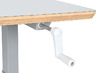 Tafel - Zit- Statafel - Rechthoekig - Metalen onderstel - per stuk