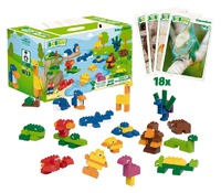 Blokken - Biobuddi - Educatieve Set - Wilde Dieren 240 Stuks