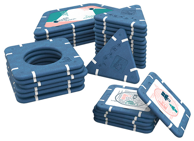 Xxl Magnetische Bouwblokken - Inöuqa  - Adventure Set - Set Van 30