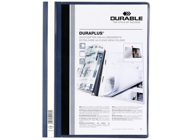 Mappen - Bestekmap - A4 - Personaliseerbaar - Blauw - Per Stuk