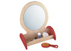 Speelmeubel - toilettafel - eenvoudig - met plexiglas spiegel - 29 x 19 x 34 cm - per stuk