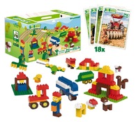 Blokken - Biobuddi - Educatieve Set - De Boerderij 242 Stuks