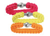 Draad - macramé - koord - neon - 0,2 cm diameter - set van 4 assorti