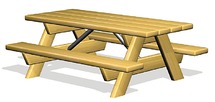 Outdoor - Picknicktafel - Mini