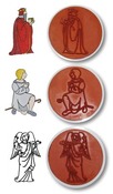 Stempel - Kerstmis - Ke Rstfiguren - Ass/12