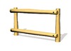 Balanceerboom met leuning