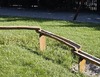 Aquaduct met waterpomp