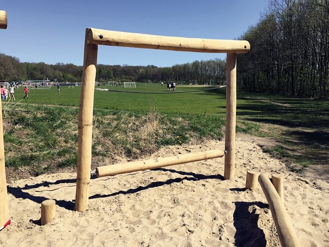 Balanceerboom Met Touw