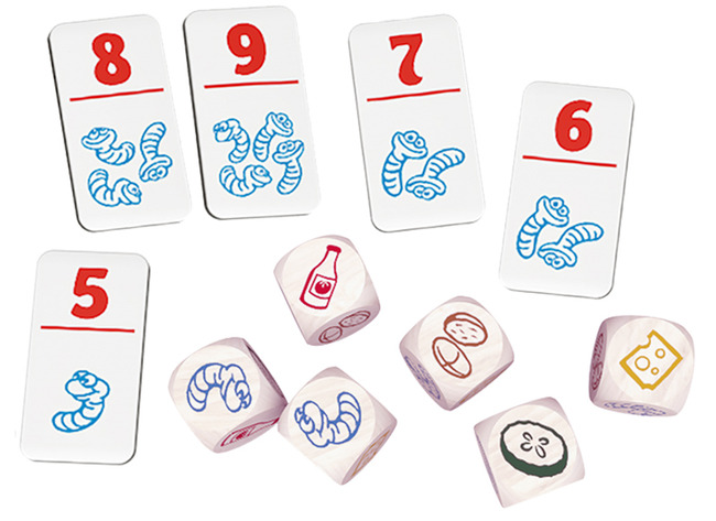 Spel - 999games-regenwormen Jr
