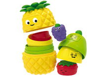 EERSTE SPEELGOED - LEARNING RESOURCES - EMOTIE NESTING FRUIT FRIENDS - SET VAN 9