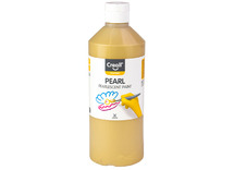 Verf - parelmoerverf - Creall Pearl - fles van 500 ml - goud - per stuk