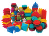 Bouwset - blokken - pinblokken - set van 85