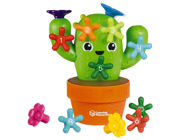 Eerste Speelgoed - Learning Resources - Pop N Count Carlos De Cactus - Set Van 16