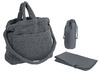 Luiertas - Jollein - teddy - storm grey - per stuk