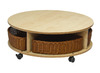 Speeltafel - Mobiele Ronde Speeltafel - 4 mandjes - per stuk