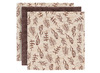 Doek - Jollein - hydrofiel monddoekje - 31 x 31 cm - meadow chestnut - set van 3
