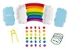 Sorteren - Learning Resources Rainbow Sorting Tray - regenboog sorteertray - kleur en vorm - per set
